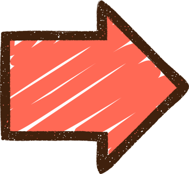 Bir insan tarafından çizilen ok tebeşiri işaretleniyor