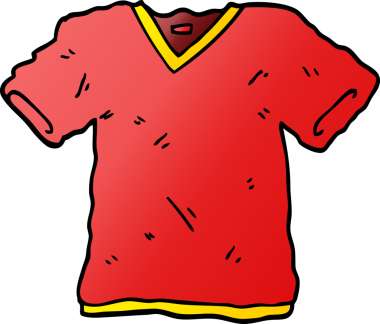 bir insan tarafından çizilmiş karikatür tişörtü