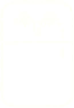 Bir insan tarafından çizilmiş Mutfak Buzdolabı Tebeşiri