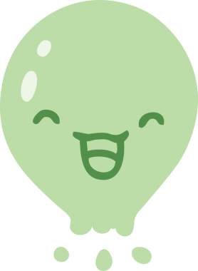 Bir insan tarafından çizilmiş sevimli denizanası çizgi filmi.