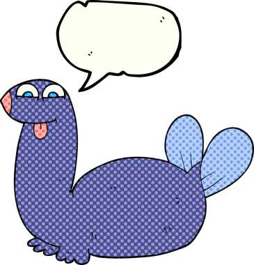 Bir insan tarafından çizilmiş serbest çizilmiş çizgi roman konuşma balonu karikatür mührü