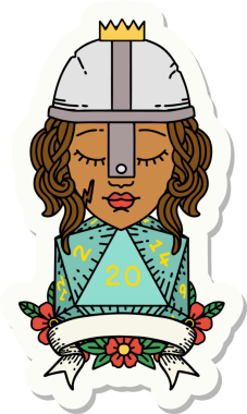 Bir insan tarafından çizilmiş 20 rulo doğal insan dövüşçüsünün çıkartması.