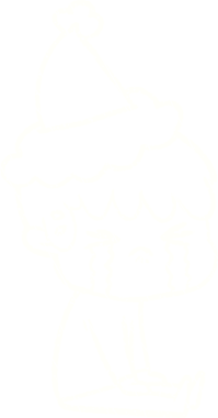 Bir insan tarafından çizilen Noel Adam Tebeşiri