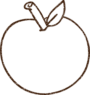 Elma Kömürü Bir insan tarafından çizilmiş