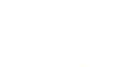 Bir insan tarafından çizilen Noel Kedisi Tebeşiri