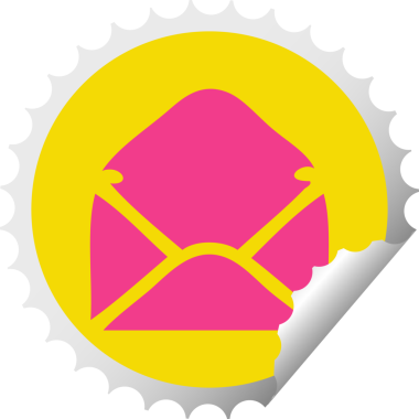 Bir insan tarafından çizilmiş kağıdın dairesel kabuk soyucu karikatürü.