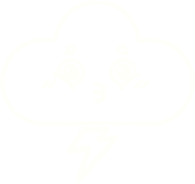 Bir insan tarafından çizilen Gök Gürültüsü Bulutu Tebeşiri