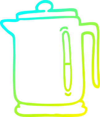 Bir insan tarafından çizilmiş bir karikatür çizimi.