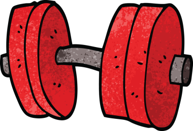 bir insan tarafından çizilmiş karalama ağırlıkları