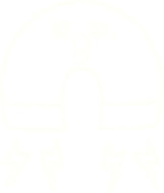 Bir insan tarafından çizilen mıknatıs tebeşiri