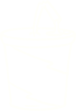 Bir insan tarafından çizilmiş gazoz tebeşiri.