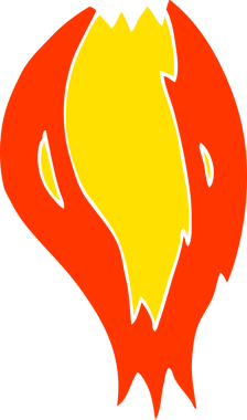 Bir insan tarafından çizilmiş roket gemisinin düz renk çizimi