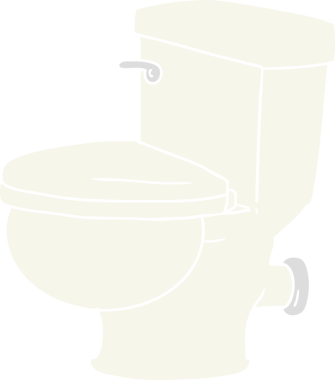Bir insan tarafından çizilmiş bir tuvalet karalaması.