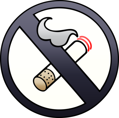 Bir insan tarafından çizilmiş sigara içilmeyen bir çizgi film.