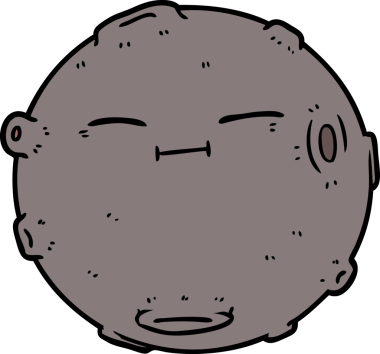 Bir insan tarafından çizilmiş karikatür ayı