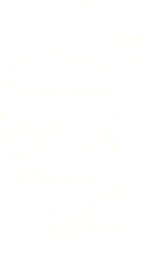 Bir insan tarafından çizilen Noel Kadın Tebeşiri