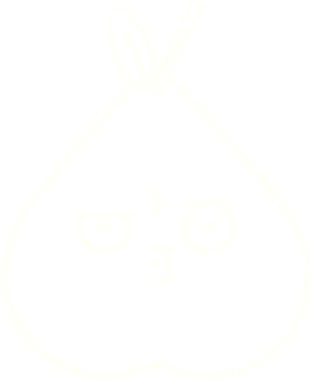 Bir insan tarafından çizilen meyve tebeşiri.