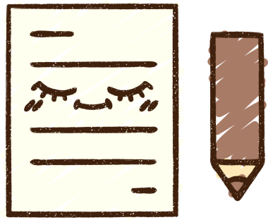 Bir insan tarafından çizilen Kağıt Tebeşir