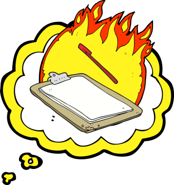 Bir insan tarafından çizilmiş serbest çizim baloncuk karikatür tahtası.