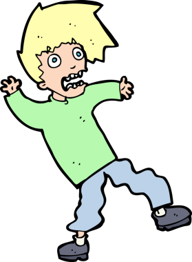 Bir insan tarafından çizilmiş karikatür.