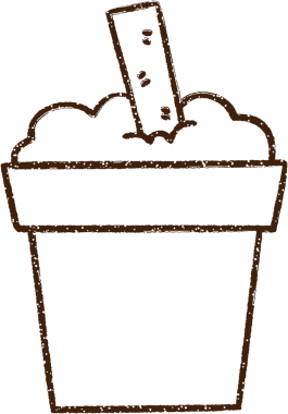 Dondurma Kömürü Bir insan tarafından çizilmiş