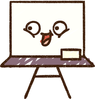 Bir insan tarafından çizilen Whiteboard Tebeşiri