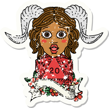 Retro Dövme Biçimi Bir insan tarafından çizilmiş doğal yirmi zar atışıyla düzenleme