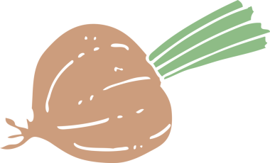 Bir insan tarafından çizilmiş eski bir soğanı karala