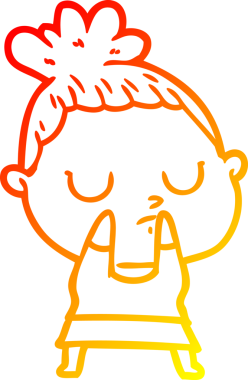 Bir insan tarafından çizilmiş, karikatür çizimi.