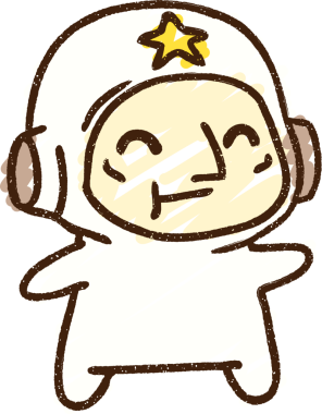 Bir insan tarafından çizilen Astronot Tebeşiri