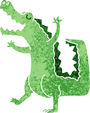 Bir insan tarafından çizilmiş tuhaf bir çizim çizimi.