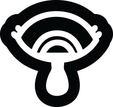 Bir insan tarafından çizilmiş mistik göz ağlayan kan simgesi.