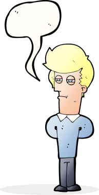 Bir insan tarafından çizilmiş karikatürlü, bitkin bir adam.