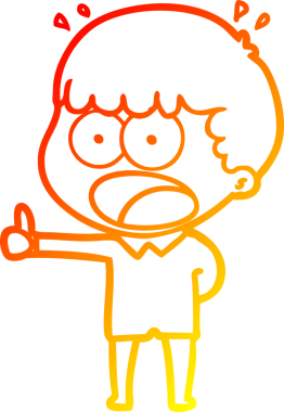 İnsan tarafından çizilmiş bir çizgi film karakteri.