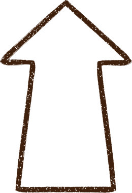 Bir insan tarafından çizilen ok karakalem çizimi