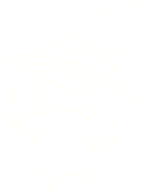 Bir insan tarafından çizilen Cadı Tebeşiri