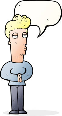 Bir insan tarafından çizilmiş karikatürlü, bitkin bir adam.