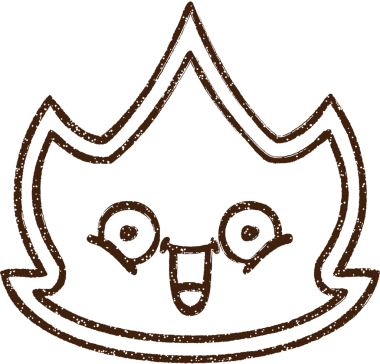 Bir insan tarafından çizilen Ateş Kömürü Çizimi