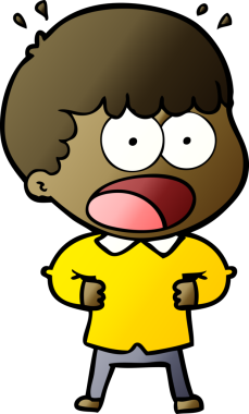 Bir insan tarafından çizilmiş bir karikatür.