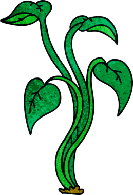 Bir insan tarafından çizilmiş tuhaf bir karikatür.