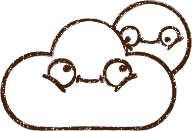 Bir insan tarafından çizilmiş bulut kömürü çizimi