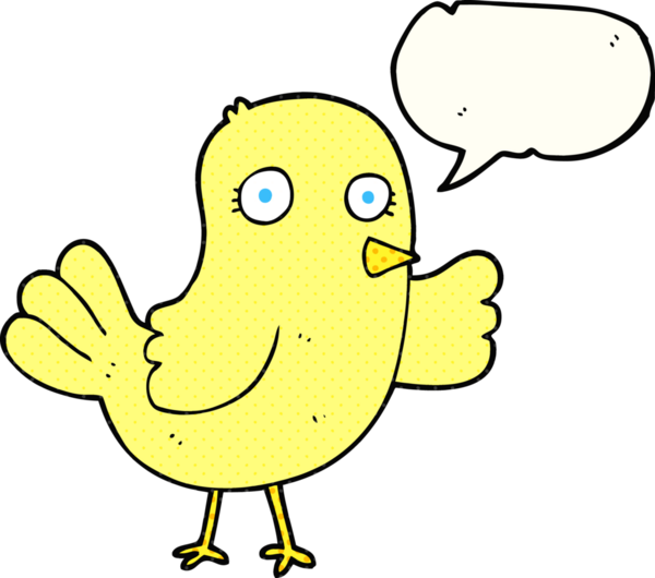 Bir insan tarafından çizilmiş serbest çizilmiş çizgi roman konuşma balonu çizgi film kuşu