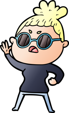 Bir insan tarafından çizilmiş bir karikatür.