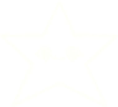 Bir insan tarafından çizilen Yıldız Tebeşiri