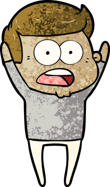 Bir insan tarafından çizilmiş bir karikatür.