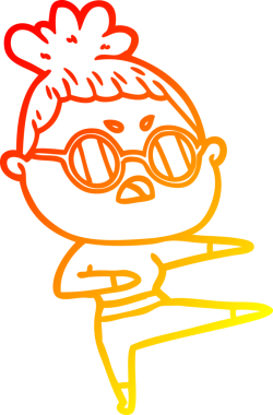 Bir insan tarafından çizilmiş kızgın bir karikatür çizimi.