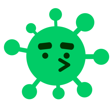 bir insan tarafından çizilmiş anlamlı bir kuş virüsü