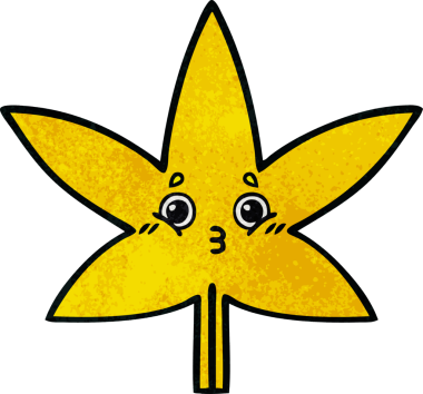 Bir insan tarafından çizilmiş güz yaprağının retro grunge dokusu.