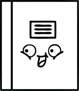 Bir insan tarafından çizilmiş bir defterin çizgi çizimi