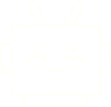 Bir insan tarafından çizilen robot tebeşiri.